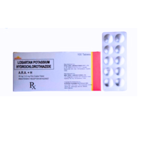 Ritemed Losarite (Losartan + Hydrochlorothiazide) 50mg/12.5mg Tablet x 1