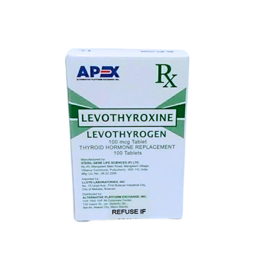 Levothyroxine 100 mcg Tablet