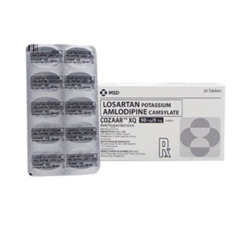 Cozaar XQ (Losartan + Amlodipine) 50mg/5mg Tablet x 1