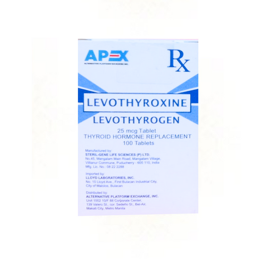 Levothyroxine 25 mcg Tablet