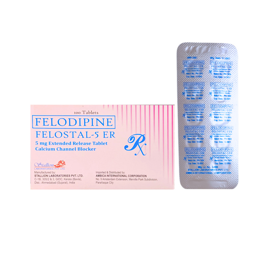 Felodipine 5mg. ER Tablet x 1