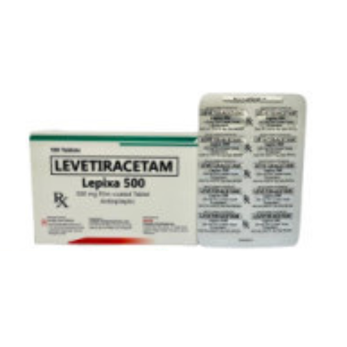 JULITAM Levetiracetam 500 mg Film coated tablet x 1