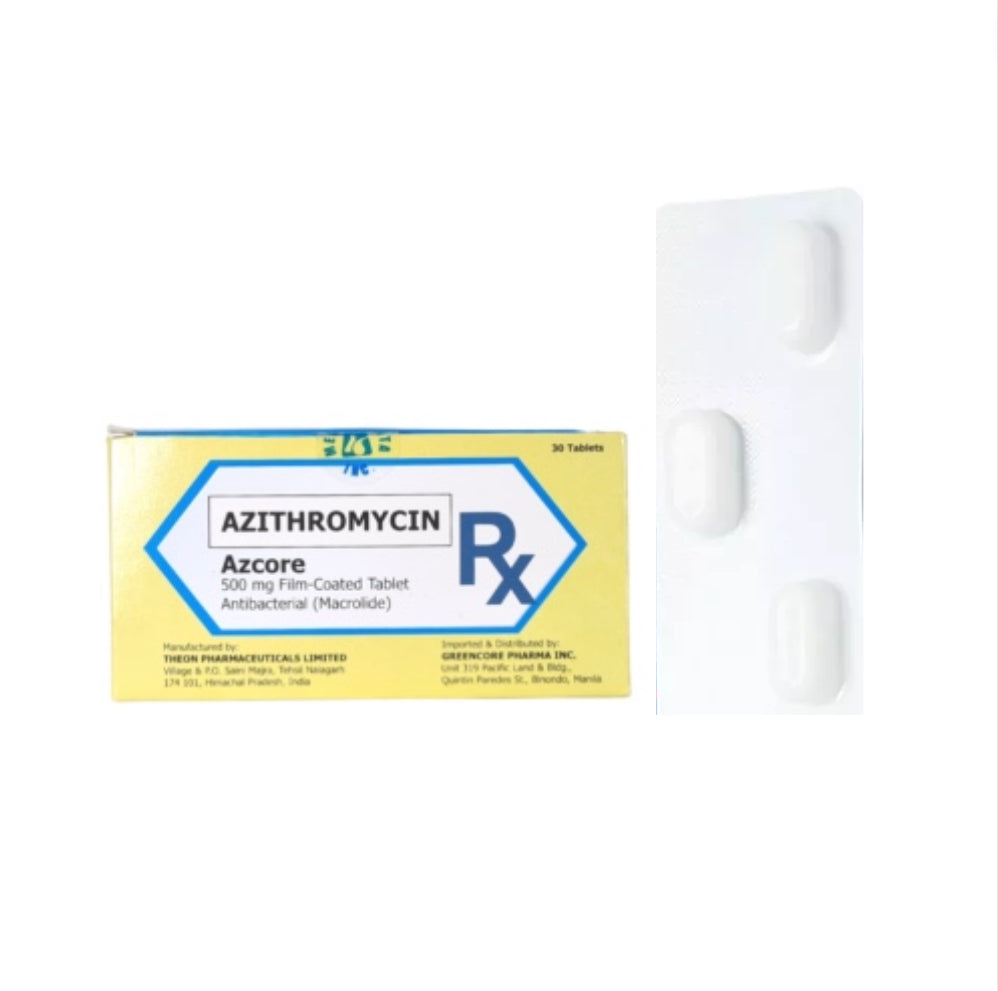 ZENITH ( Azithromycin ) 500mg Tablet x 1 – XalMeds