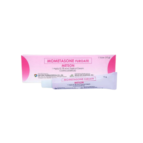 United Home DERMATEC Mometasone 1mg./g. (0.1%) Topical Cream 5mg. x 1 Tube