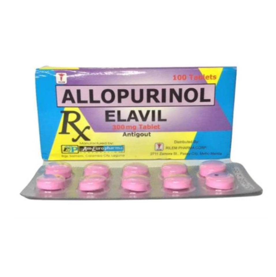 ALLURASE (Allopurinol) 300mg Tablet x 1