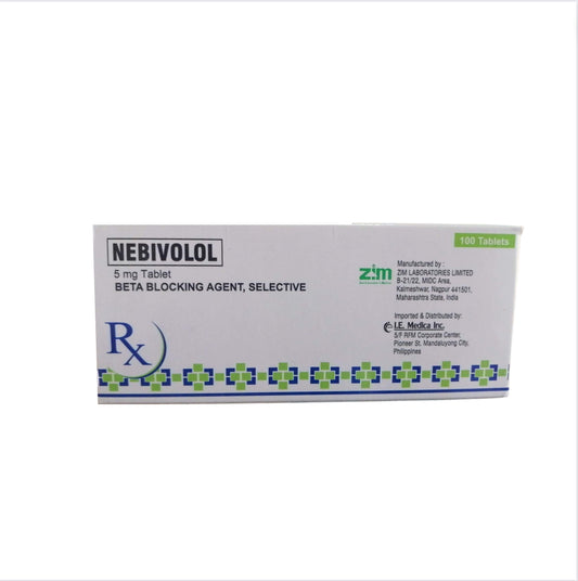 NEBILET ( Nebivolol ) 5mg Tablet x 1s