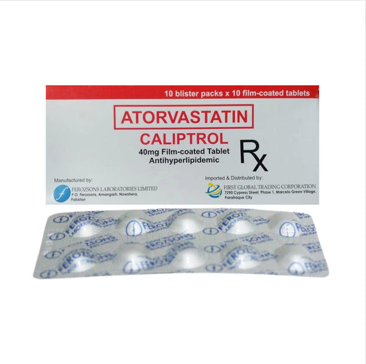 Atorvastatin 40mg Tablet x 30 Monthly Dose Compliance Pack