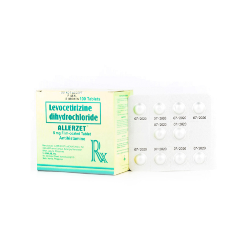 ALLERZET ( Levocetirizine ) 5mg Tablet  x 1
