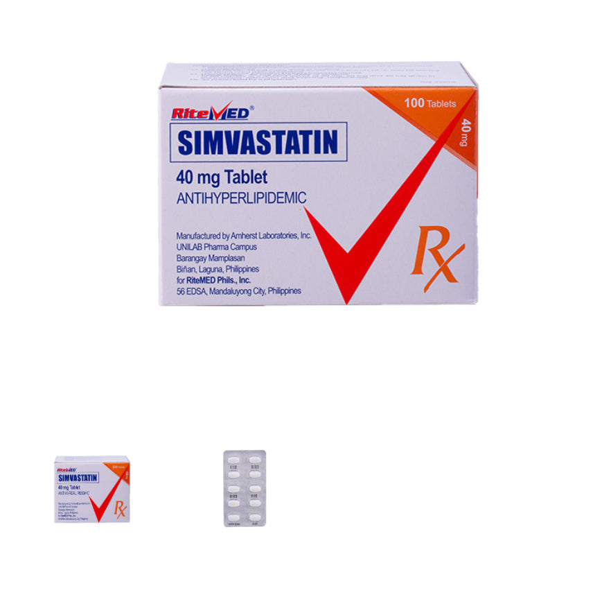 RITEMED Simvastatin 20mg Tablet x 1