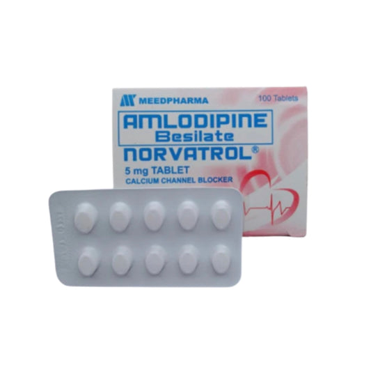 Amlodipine 5mg Tablet x 30 Monthly Maintenance Dose - XalMeds