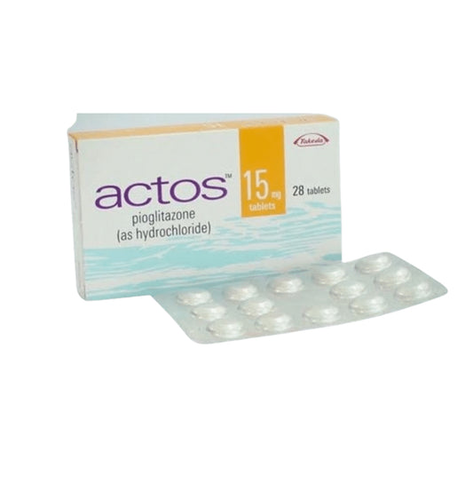 ACTOS ( Pioglitazone ) 15mg Tablet x 1