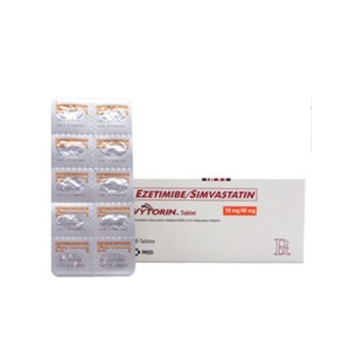 VYTORIN  Ezetimibe + SIimvastatin 10mg/40mg Tablet x 1 (Pabili Service for Metro Cebu Only Exclusive to COD, Discounts Subject to Partner Outlet Requirements)