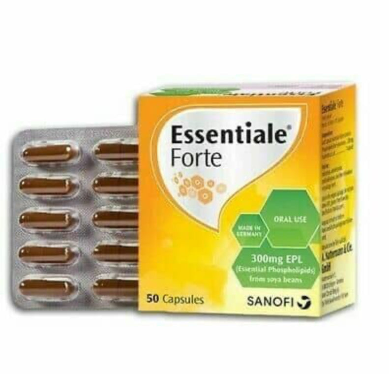 ESSENTIALE FORTE (Phospholipids + Vitamins B Complex) Sotgel Capsule x ...