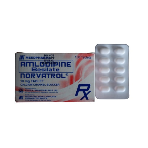 Amlodipine 10mg Tablet  30s Monthly Maintenance Dose - XalMeds