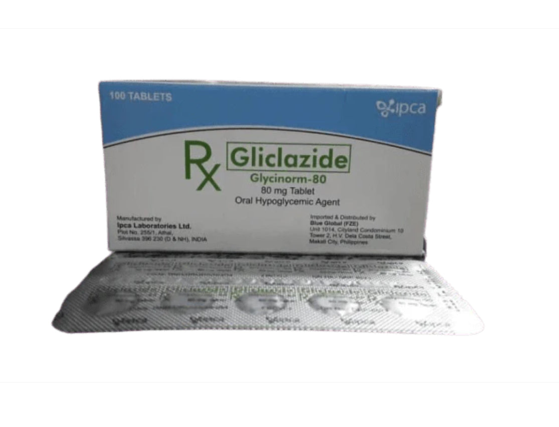 GLUCONIL Gliclazide 80mg Tablet x 1