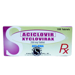 Aciclovir 200mg Tablet x 1