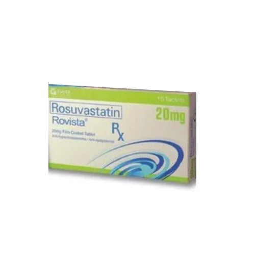 ROVISTA  Rosuvastatin 20mg Tablet x 1