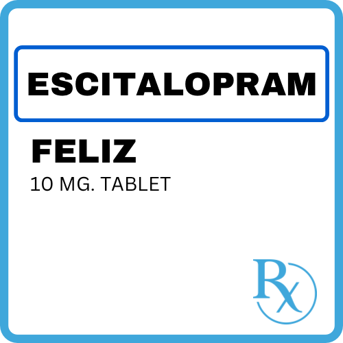 FELIZ Escitalopram 10mg Tablet x 1