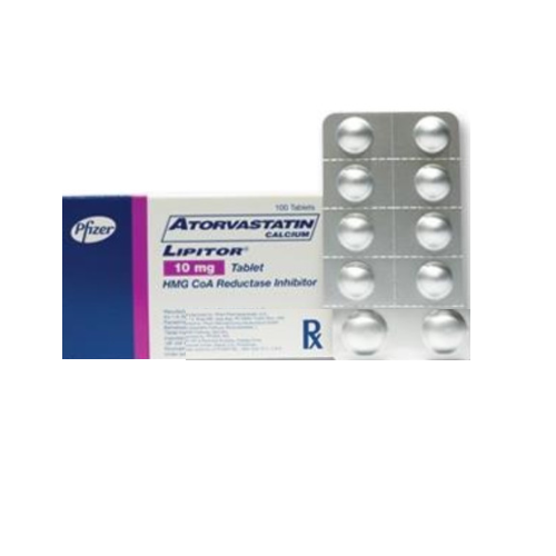 Lipitor (Atorvastatin) 10mg.Tablet x 1