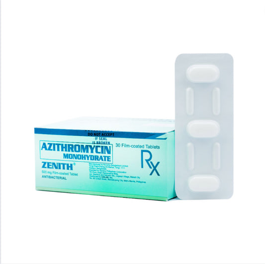 ZENITH ( Azithromycin ) 500mg Tablet x 1