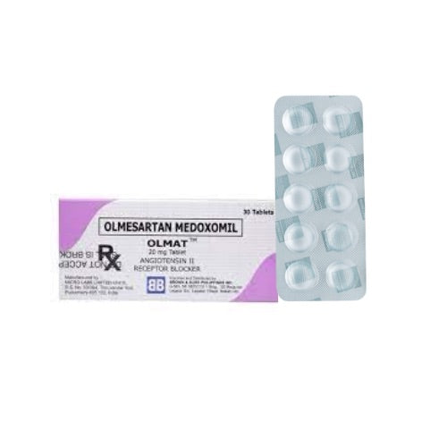 OLMEZAR Olmesartan 20mg Tablet X 1 XalMeds OLMEZAR Olmesartan 20mg Tablet X 1 XalMeds