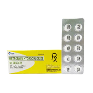 METANORM Metformin 500mg Tablet x 1