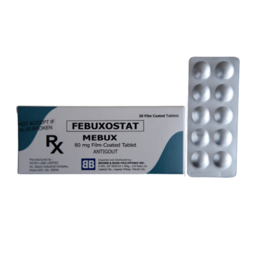 FEBURIC Febuxostat 80mg Tablet x 1