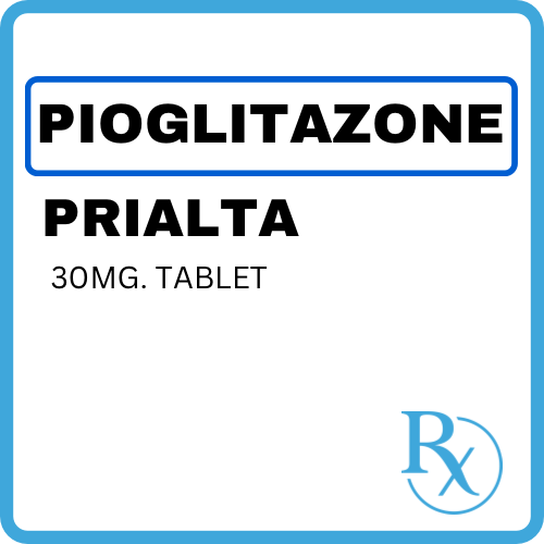 PRIALTA ( Pioglitazone ) 30mg Tablet x 1