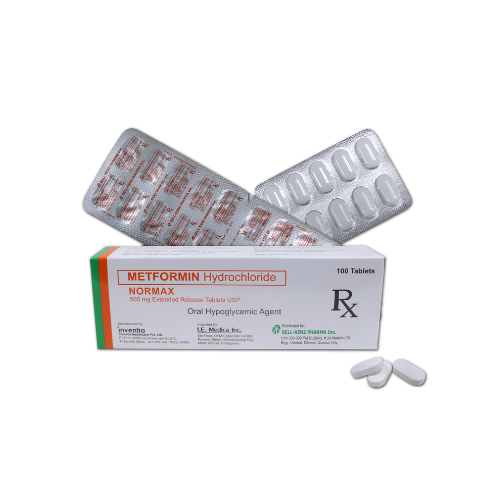 NORMAX  Metformin 500mg Tablet x 1