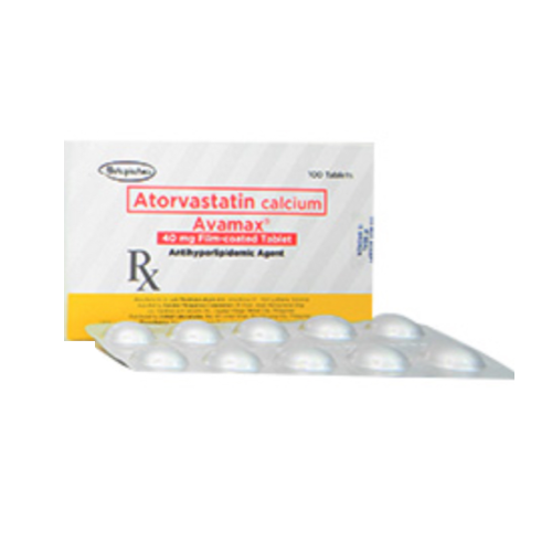 AVAMAX (Atorvastatin) 40mg.Tablet x 1
