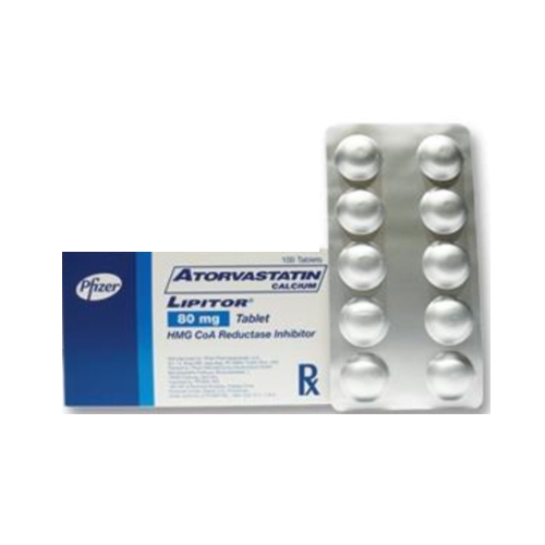 LIPITOR (Atorvastatin) 80mg.Tablet x 1