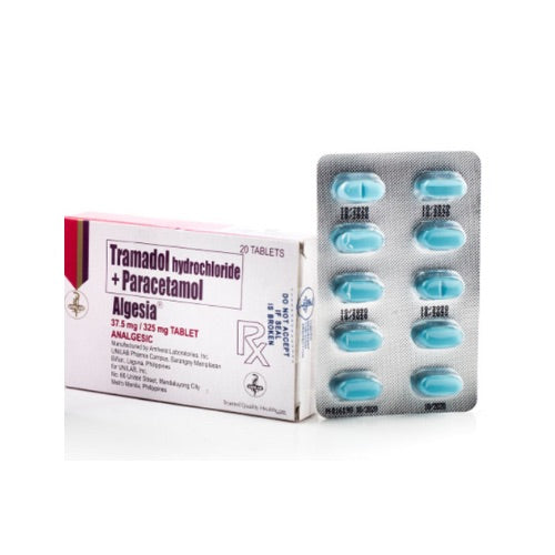 ALGESIA ( Paracetamol + Tramadol ) 325mg/37.5mg Tablet x 1