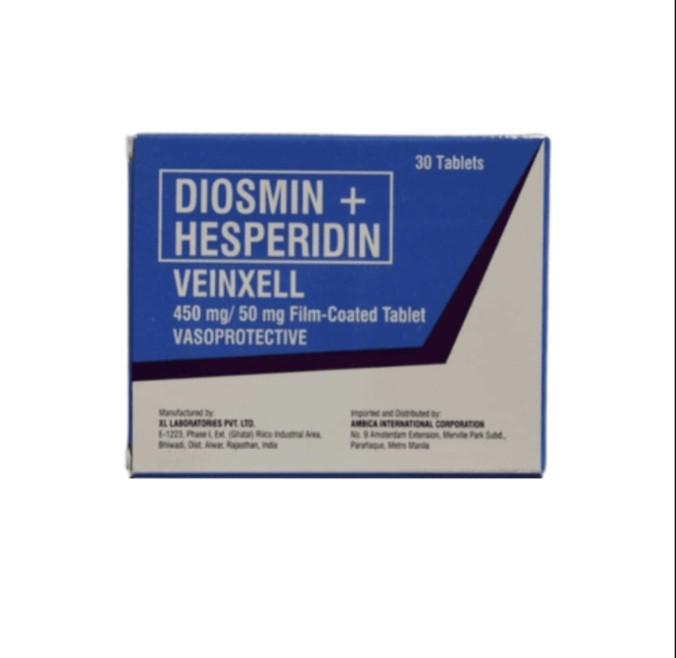 DIOXEL (Diosmin+Hesperidin) 450mg./50mg. Tablet