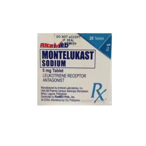 RITEMED  Montelukast 5mg Chewable Tablet x 1