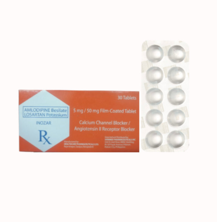 VEZTENOR (Losartan + Amlodipine) 50mg/5mg Tablet x 1 – XalMeds