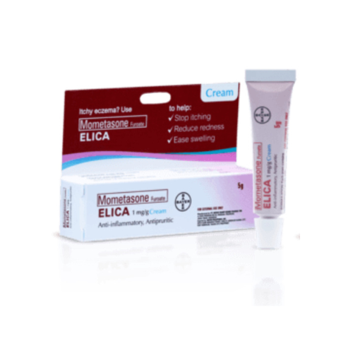 ELICA Mometasone 1mg./g. (0.1%) Topical Cream 5mg. x 1 Tube