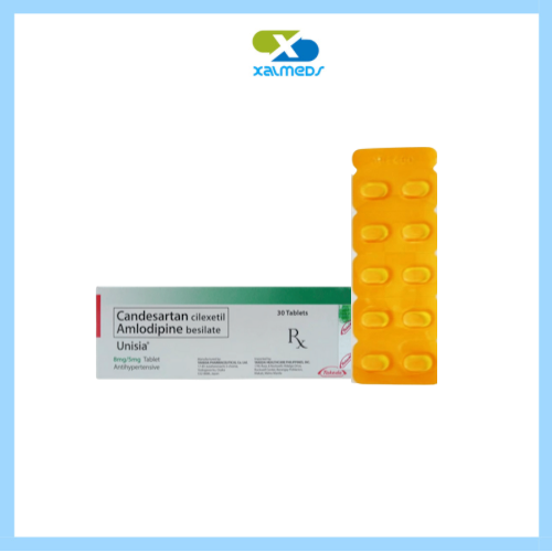 UNISIA Candesartan + Amlodipine 8mg/5mg Tablet x 1