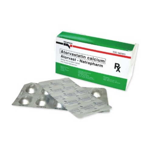 ATORVAST NATRAPHARM  (Atorvastatin) 40mg.Tablet x 1
