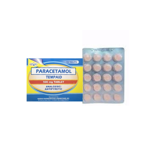 Temp Aid BIOGESIC Paracetamol 500mg Tablet x 1 – XalMeds