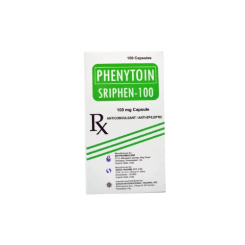 Phenytoin 100 mg Capsule x 30 Monthly Dose
