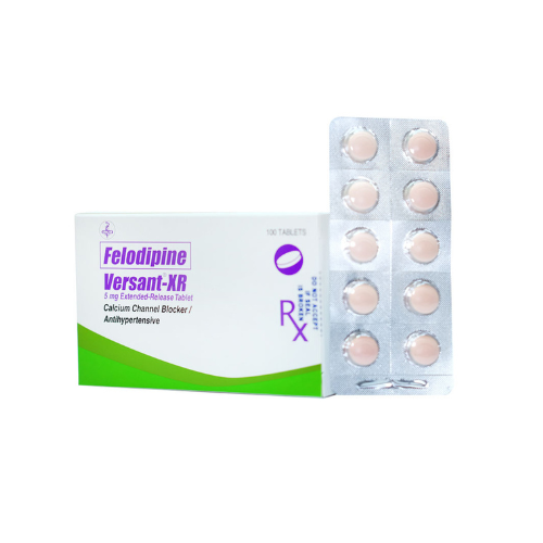 VERSANT XR ( Felodipine ) 5mg. Tablet x 1