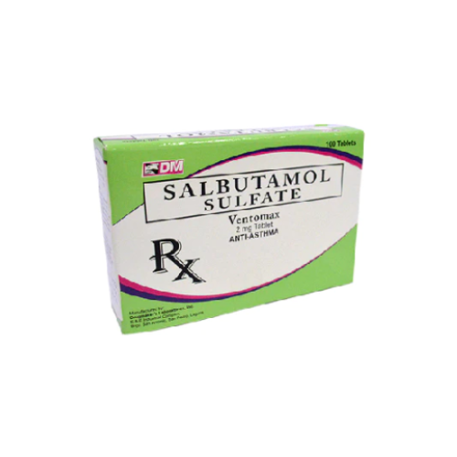 Salbutamol 2mg Tablet x 90 Monthly Dose