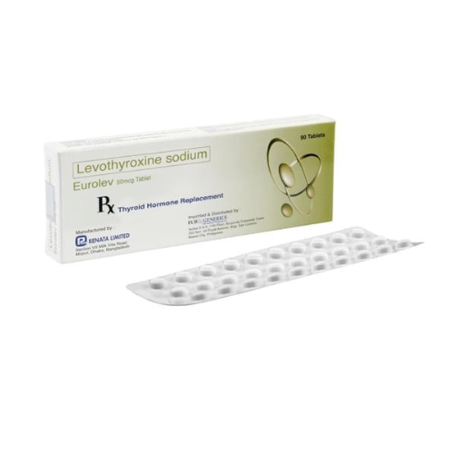 Levothyroxine 50mcg. Tablet x30 Monthly Maintenance Dose