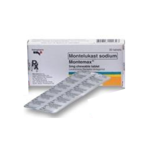 MONTEMAX Montelukast 5mg Chewable Tablet x 1