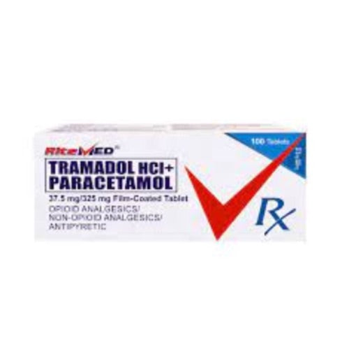 RITEMED ( Paracetamol + Tramadol ) 325mg/37.5mg Tablet x 1
