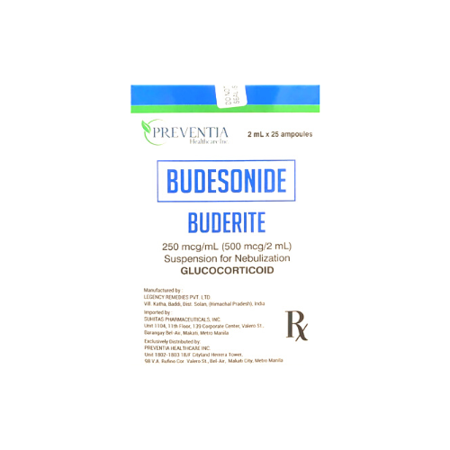 BUDERITE Budesonide 250mcg Nebule x 1