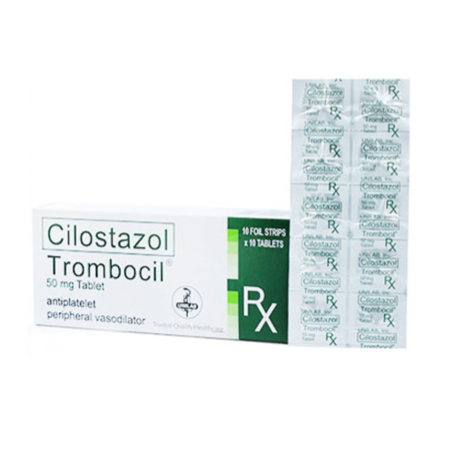 TROMBOCIL Cilostazol 50mg Tablet x 1