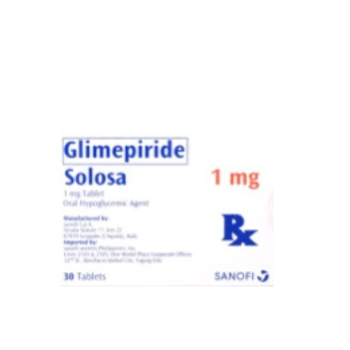 SOLOSA Glimeperide 1mg Tablet x 1