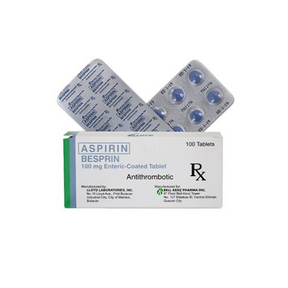 BESPRIN Aspirin 100mg Tablet x 1 – XalMeds