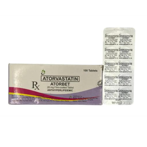 Atorvastatin 20mg Tablet x 30 Monthly Maintenance Dose - XalMeds
